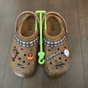 NWT CROCS Star Wars Chewbacca Clogs